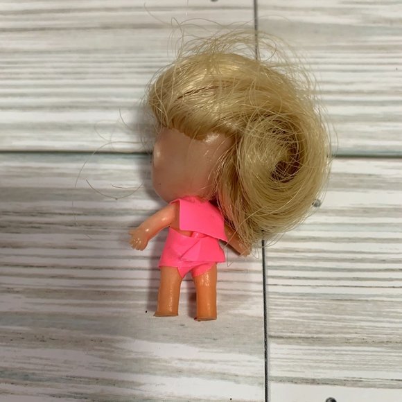 Vintage Liddle Kiddle Clone Doll Pink Suit Blonde - Picture 6 of 7